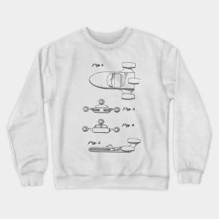 Ariel Toy Vintage Patent Hand Drawing Crewneck Sweatshirt